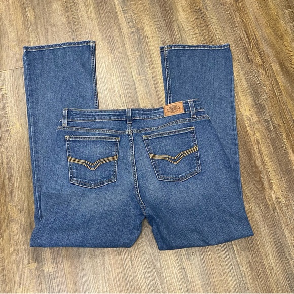 Harley-Davidson Curvy Boot‎ Cut Blue Jeans - Picture 12 of 16